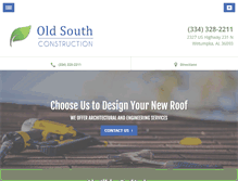 Tablet Screenshot of oldsouthinc.com